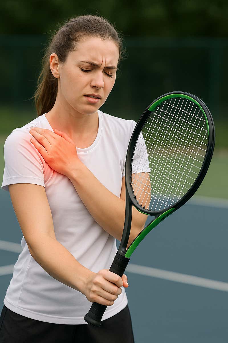 Best Tennis Racquets for Players with Shoulder Pain